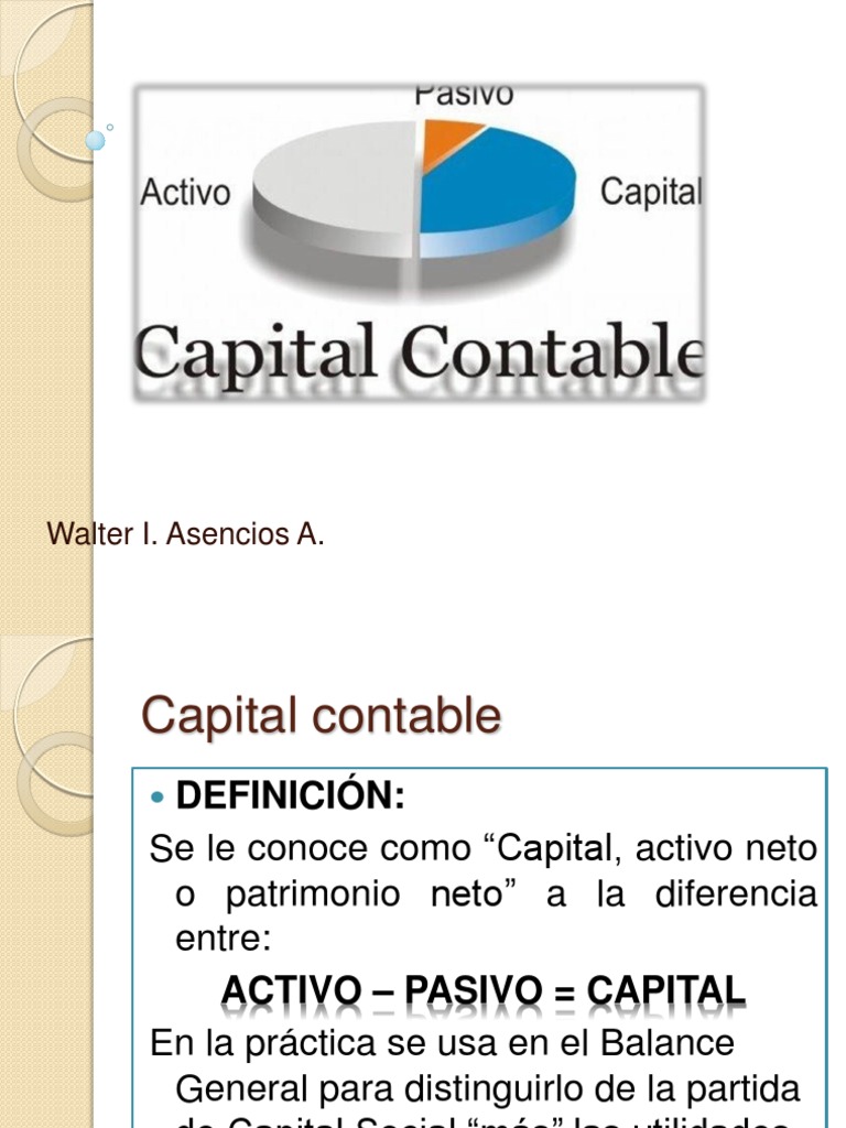 Capital Contable | Compartir (Finanzas) | Dividendo