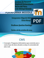 Presentación Plataforma Moodle.