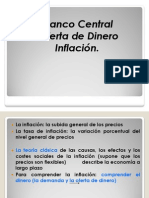 Banco Central, Oferta, Inflacion.