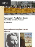 01agama Dan Perubahan Sosial - Max Weber Dan Etika Protestan