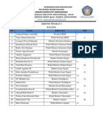 Absensi Tk. 1