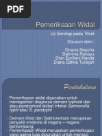 Download Pemeriksaan Widal by Ariani Ari SN244826441 doc pdf