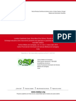 Est rateg ia ed ucat iva c omo instrumento p reve ntivo d e urgenc ias e n p acient es rehab ilitados co n p rótesis p arcial removib le metálica