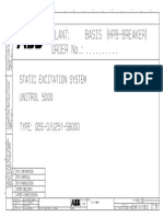 600MW Excitation System Drawing PDF