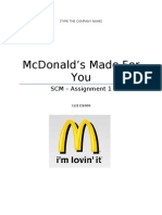 Mcdonalds Made For You