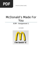 McDonalds Shift Management
