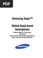Download Samsung Saga i770 for Verizon Wireless by Wirefly SN24483445 doc pdf