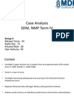 Crestlight Paper Com. Case Analysis SDM, NMP Term Iv: Group 5