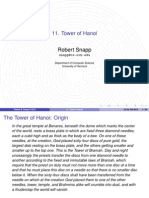 Tower of Hanoi: Robert Snapp