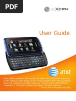 Download LG Xenon for ATT by Wirefly SN24484096 doc pdf