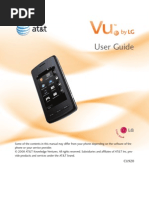 Download LG Vu CU920 for ATT by Wirefly SN24484114 doc pdf