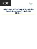 Database Upgrade 11203 11204 Scribd