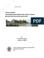 Critical Review: Sustainable Development and Climate Change