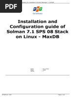Download Solman 71 installation guide using Linux and MaxDB by Mp Xu Tnh SN244847736 doc pdf