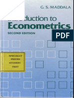 Introduction to Econometrics - Second Eddition - G_S_ Maddala