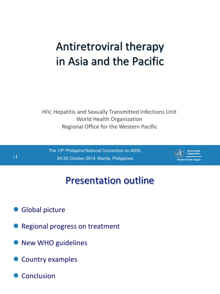 06a ARV Treatment Guidelines (Regional) | PDF | Management Of Hiv/Aids ...