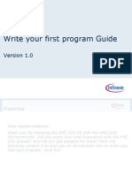 XMC 2Go Write Your First Program Guide