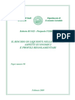 Economia e Gestione Della Banca