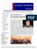 ISSMGE Bulletin Volume 6 Issue 6 December 2012