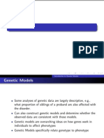 Introduction to Genetic Models: Understanding Genotype-Phenotype Relationships