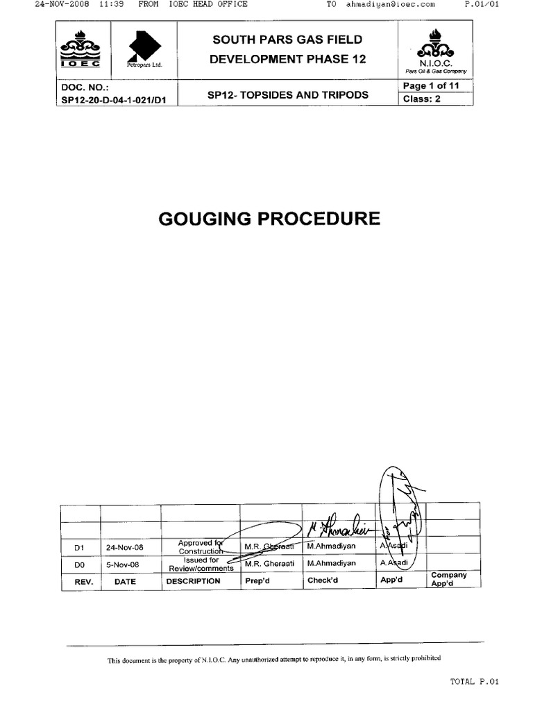 Gouging Procedure | Welding | Construction