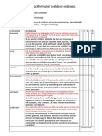 Feedbackformulier Beeldend Onderwijs Arline Speetjens