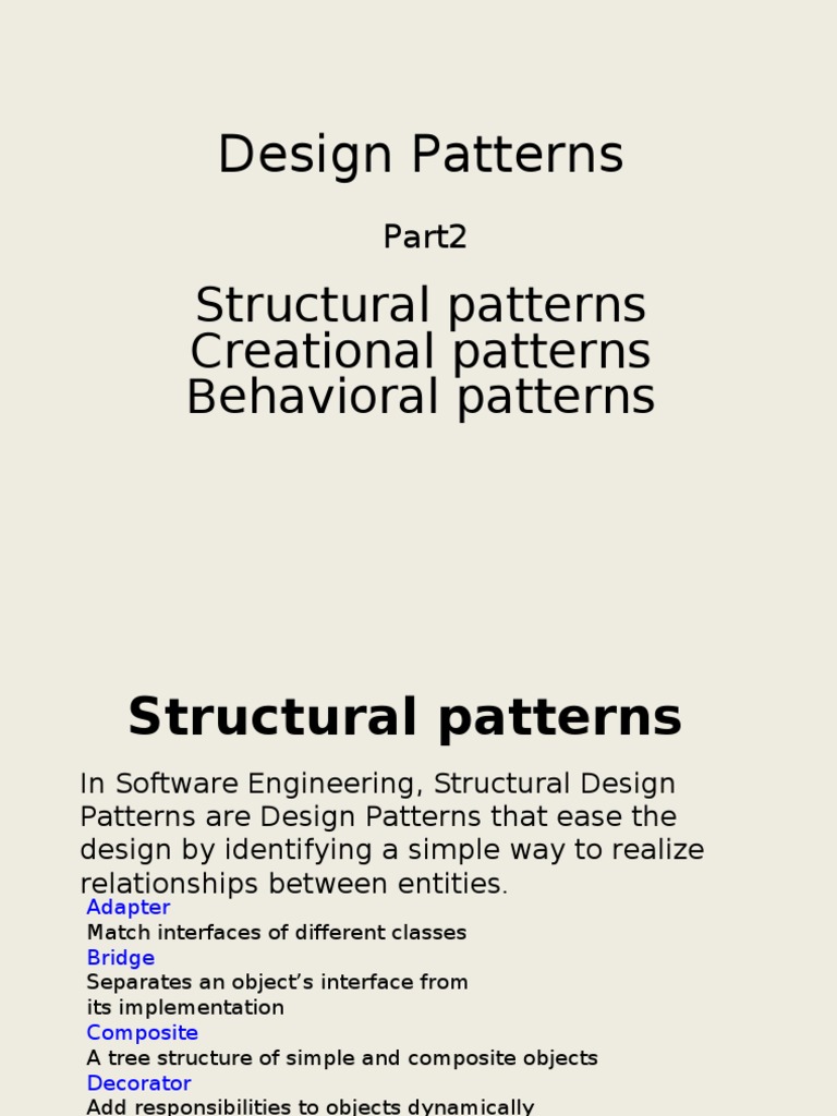 Part2 Adapter Pattern | PDF | Class (Computer Programming) | Object ...