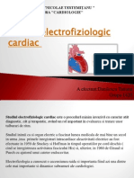 studiul electrofiziologic cardiac