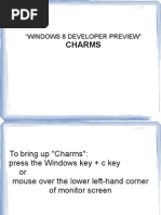 Synapse India Reviews "Windows 8 Developer Preview" Charms