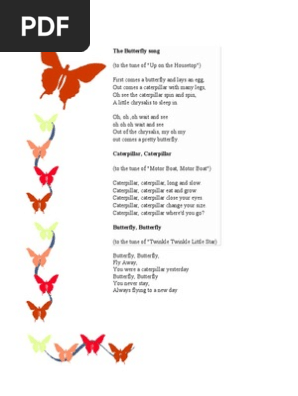 20 Songs Butterfly Caterpillar Songs Completed Butterfly