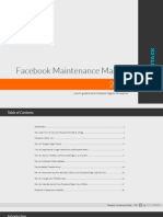 Facebook Maintenance Manual: Use This Guide To Build A Facebook Page For The Long Haul