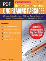 Download Standardized Test Practice Long Reading Passages G3-4 by lucho8922 SN244874860 doc pdf