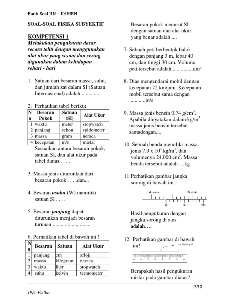 Contoh Soal Ujian Online Smp