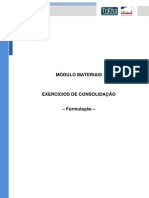 Módulo Materiais - Exercícios