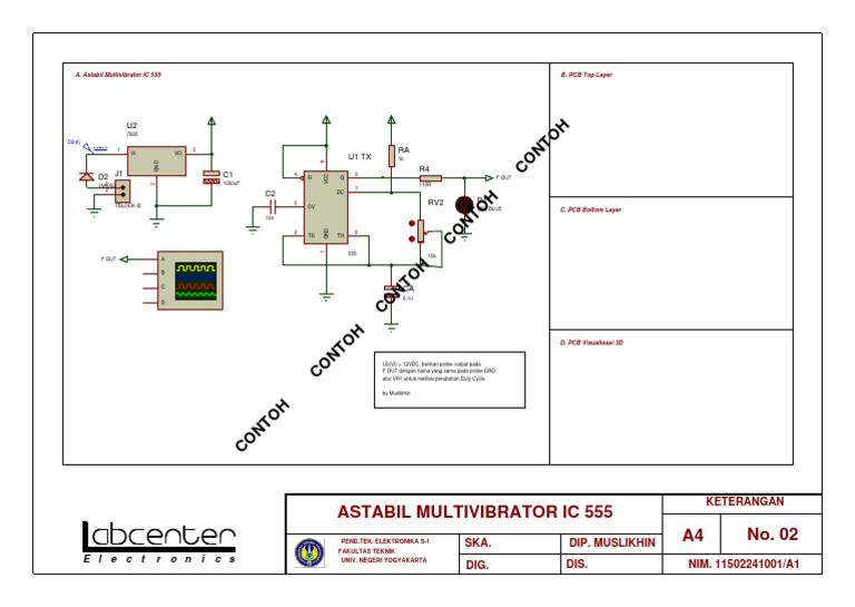 Astabil Multivibrator 555 Overview | PDF | Computers | Technology ...