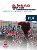 Balanco Intervencao Deputados PCP Pe 2009 2014
