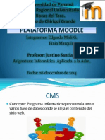 Presentación Plataforma Moodle.