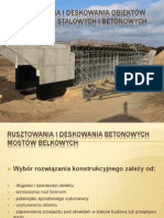 Rusztowania I Deskowania Mostowych Obiektów Stalowych I Betonowych