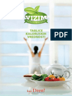 Tablice Kalorijskih Vrednosti PDF