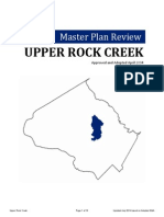 Upper Rock Creek: Master Plan Review