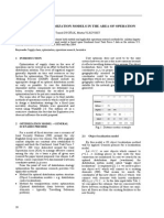 Supply Chain Optimization Models in The Area of Operation: Science & Military 1/2011