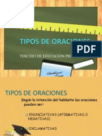 Tipos de Oraciones Sesion 5 Ud1