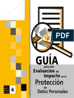 Guía para Una Evaluación de Impacto en La Protección de Datos Personales