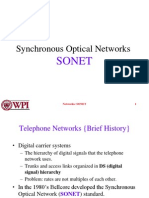 Synchronous Optical Networks: Sonet