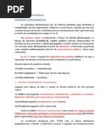 Resumo de Direito Constitucional