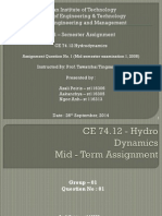 Hydrodynamcis Q. No. 01 PDF