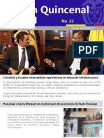 Boletín de noticias de la Embajada de Colombia en Ecuador - Octubre