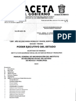 Gaceta de Gobierno 7 de Octubre