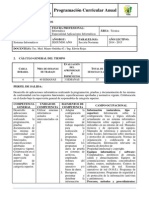 Sistemas Informaticos - Planificacion Anual