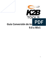 Guía conversión instancias 9.0 a XEv1